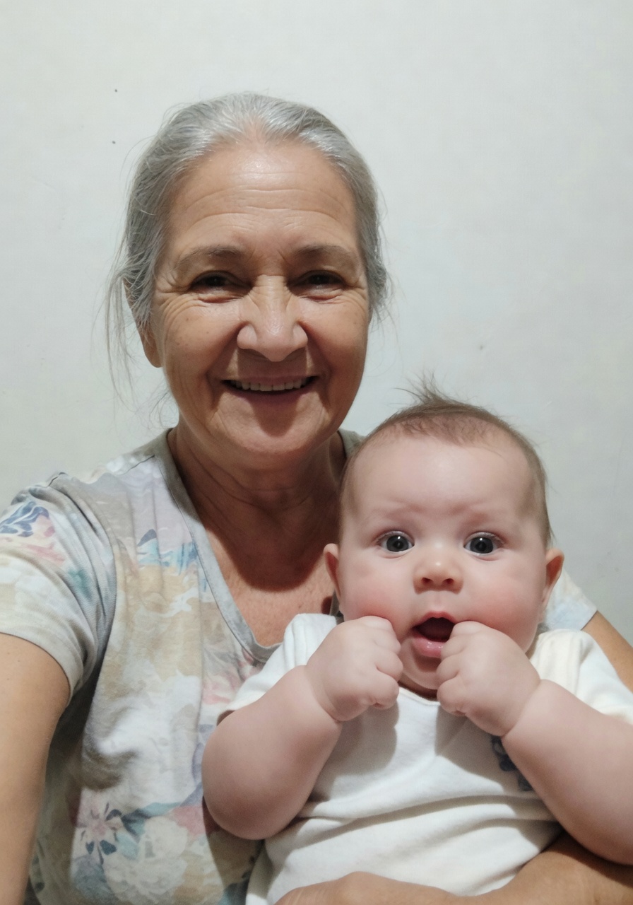 Grandmother with grandchild